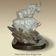 Winter Winds Above Burgess Pass