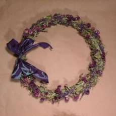 Violet wreath