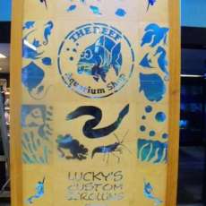 Custom Aquarium plaque