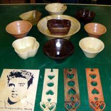 Bowls and stuff all made on my scrollsaw.