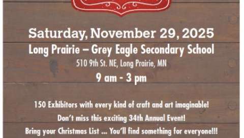 Long Prairie Arts and Crafts Show and Sell