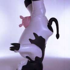 Geddy the Gecko and Holy Cow the Breakdancing Cow