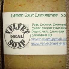Lemon Zest Lemongrass Soap