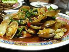 Red Chili & Curry Little Neck Clams