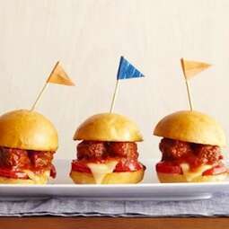 Superbowl Meatball Sliders