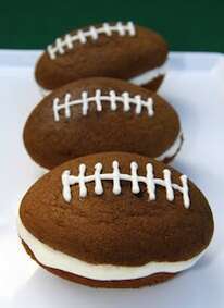 Superbowl Football Whoopie Pies