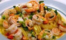 Roasted Garlic & Herb Shrimp Scampi