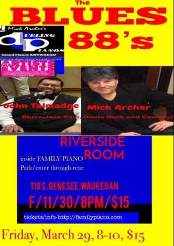 Blues 88's at Riverside Room/Waukegan