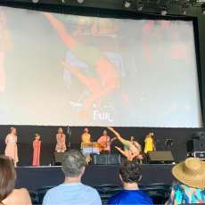 Yoga Asana and Kirtan at Orange County Fair