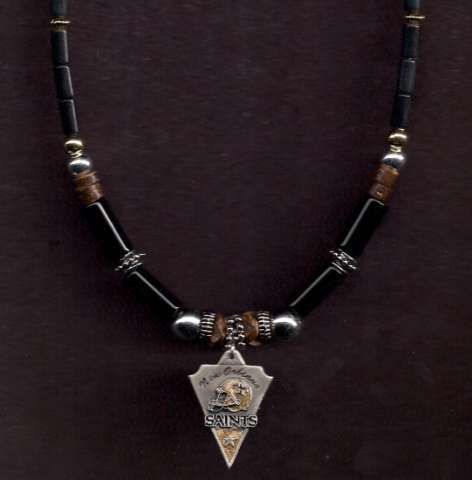 New Orleans Saints Necklace