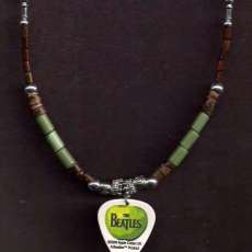 Beatles Guitar Pick Necklace