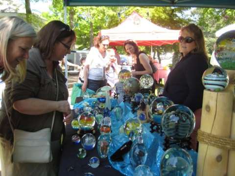 Vendors at the Shoreline Spring Festival