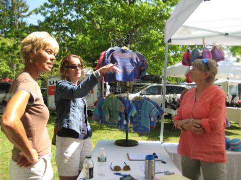 Buying at the Shoreline Spring Festival