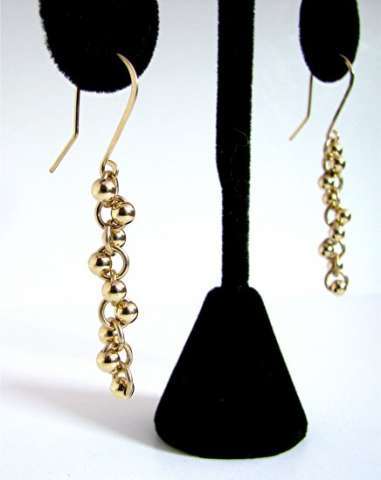 Earrings - Gold-Fill Chainmaille