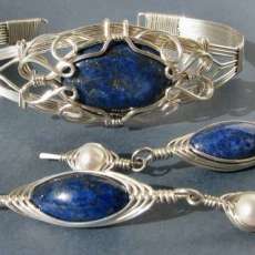 Lapis Lazuli in Sterling Silver