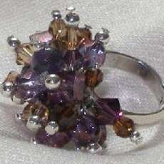 Cluster Ring - available in all sizes and colors!