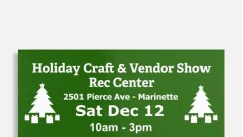 Rec Center Holiday Craft Show