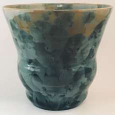 Jade Crystalline Vase