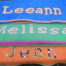 Personalized Beach Towels