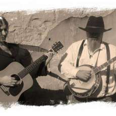 In front of Georges cave