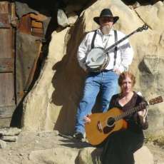 In front of Georges cave