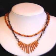 Smokey Quartz with red Cats Eye & Red Aventurine