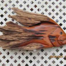 Sunken Heart Cypress Fish