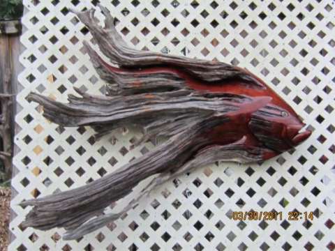 Heart Cedar Fish