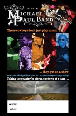 The Michael Paul Band Poster