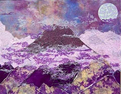 Purple Mountain Majesty 18x24""