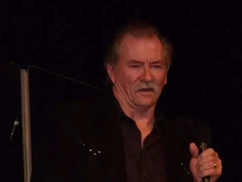 Joe Berry on Stage of The Traditional Country Opry