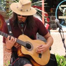 Public concert in Sinagua Plaza, Sedona