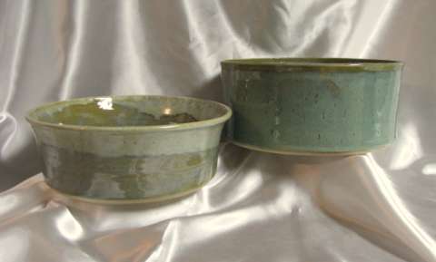 Hand Thrown Stoneware Casserole Bowls