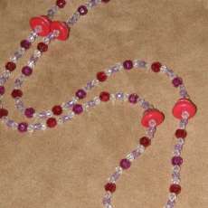 Red Hat Society Necklace