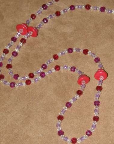 Red Hat Society Necklace