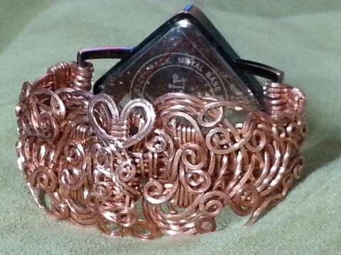Coiffure Copper Watchband