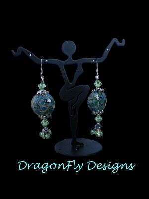 Lampwork Bead Earrings