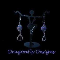 Lampwork Bead Earrings