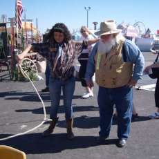 Rope twirlin & whip crackin