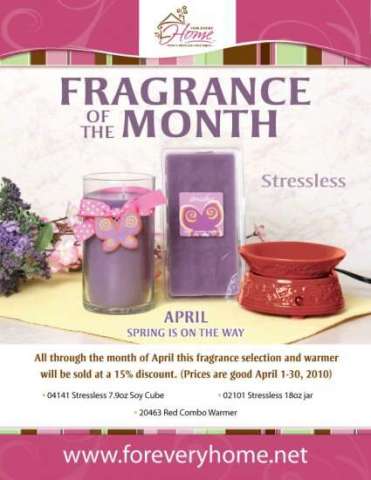 April's Fragrance of the Month