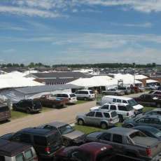 Shipshewana Flea Market Car Traffic