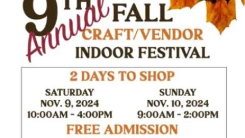 Fall Craft and Vendor Indoor Festival