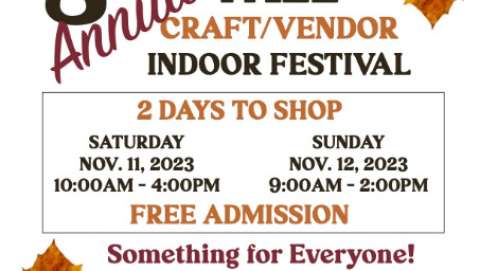 Fall Craft and Vendor Indoor Festival