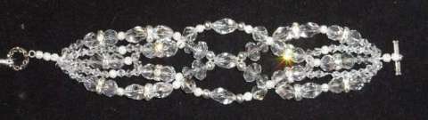 Swarovski Crystal Bracelet Cuff