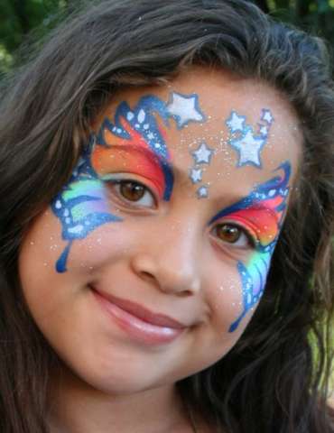 Busy Summer Face Painting