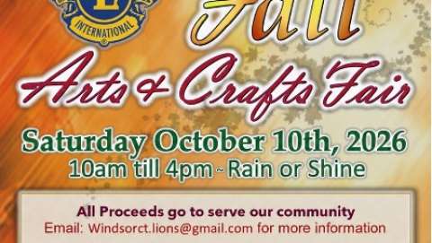 Windsor Lions Club Spring Arts & Crafts Festival