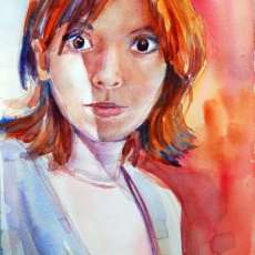 Lara, the Girl with Deep Dark Eyes