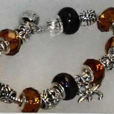 Brown & Black Fall Bracelet
