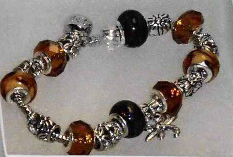 Brown & Black Fall Bracelet