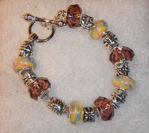 Amber & Yellow Bracelet